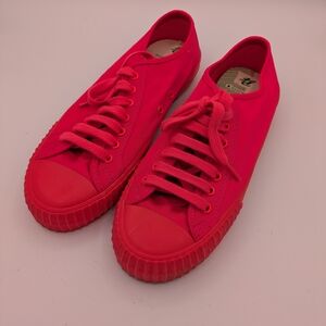 Vibrant Pink Sneakers